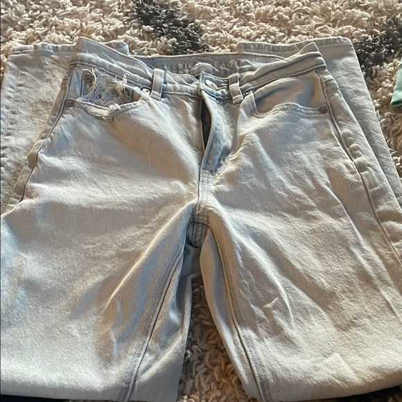 American Eagle Outfitters High Rise Light Blue Jeans - Picture 1 of 1